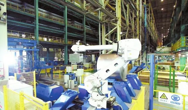 工业机器人“宝罗”一出手 一个顶仨效率高